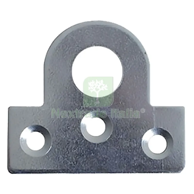 100PZ Asola Porta Lucchetto mm 56 x 21,5 - h.48,5 spes. 2 — Lucchetti e catene — rif. FERX.3083074NLM 100PZ Asola Porta Lucchetto mm 56 x 21,5 - h.48,5 spes. 2 — Lucchetti e catene — rif. FERX.3083074NLM