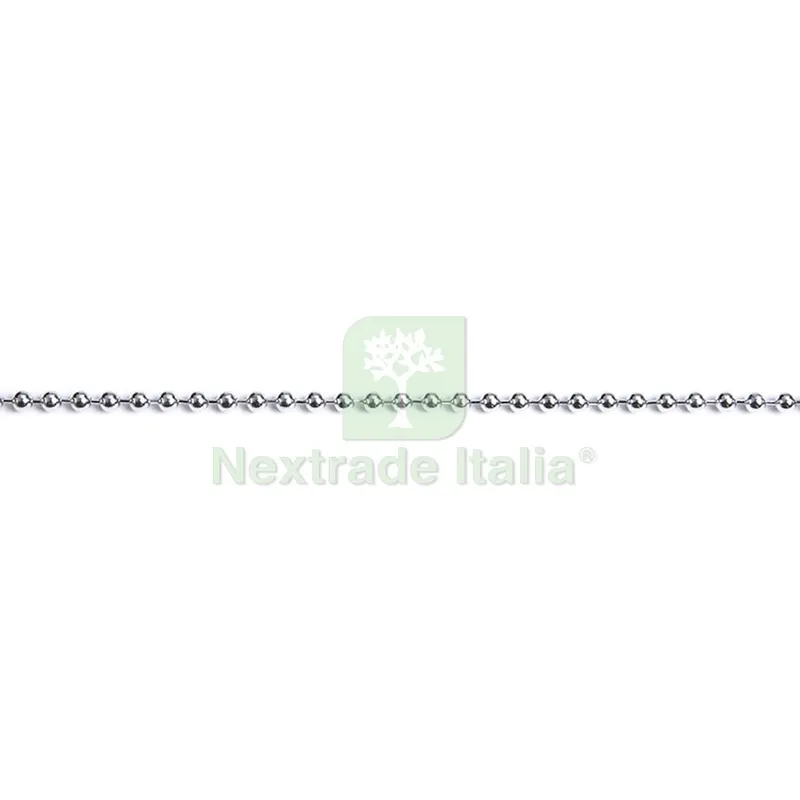 Catena Pretagliata a Perline 2,5 mt - ottonata — Tempo libero outdoor — rif. FERX.3115060NLM Catena Pretagliata a Perline 2,5 mt - ottonata — Tempo libero outdoor — rif. FERX.3115060NLM