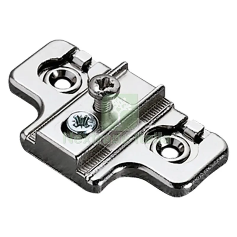 25PZ Basetta Asimmetrica per Cerniere art. B383E09 - altezza 0 — Cerniere e cardini — rif. FERX.3070540NLM
