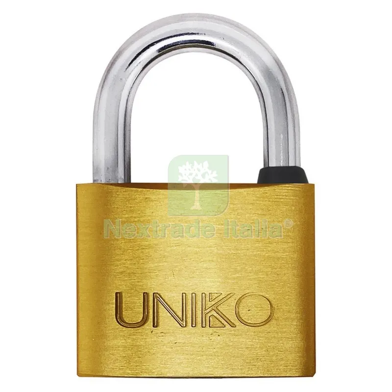 12PZ Lucchetto Rettangolare Cifratura Unica 'uniko' mm 40 (chiave UL058) — Lucchetti e catene — rif. FERX.3024302NLM 12PZ Lucchetto Rettangolare Cifratura Unica 'uniko' mm 40 (chiave UL058) — Lucchetti e catene — rif. FERX.3024302NLM