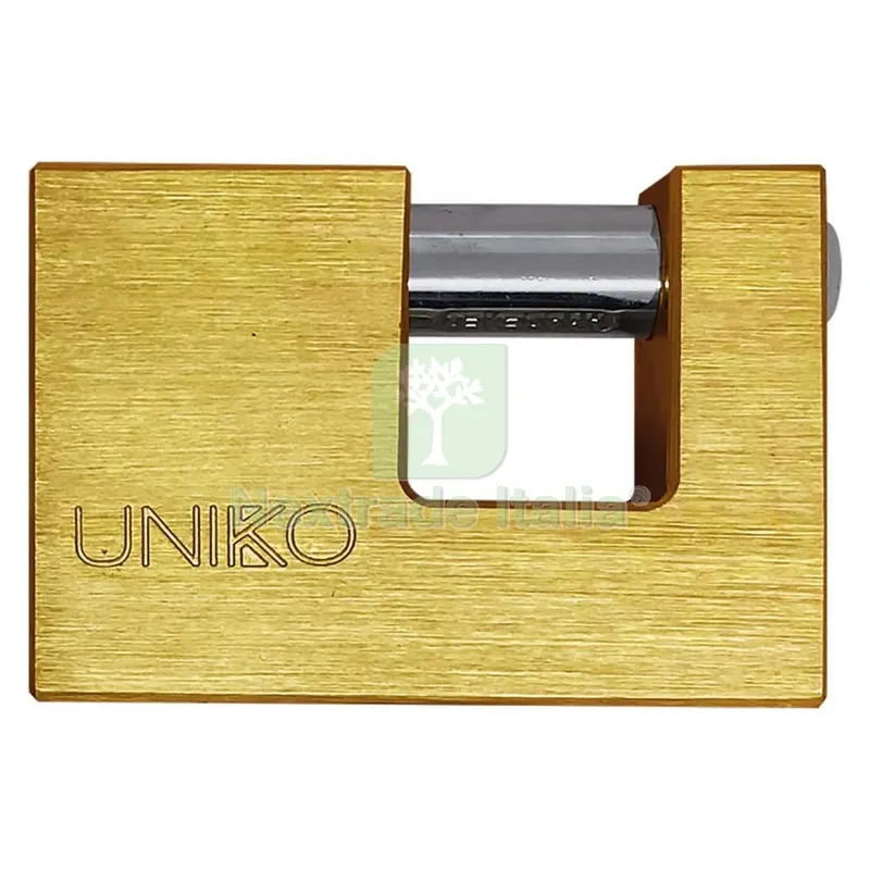 Lucchetto Antiscasso 'uniko' mm 90 (chiave UL050) — Lucchetti e catene — rif. FERX.3024316NLM Lucchetto Antiscasso 'uniko' mm 90 (chiave UL050) — Lucchetti e catene — rif. FERX.3024316NLM