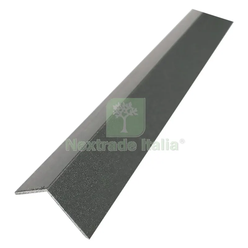 8PZ Profilo per FAI da TE Angolare 'natural Touch' mm 20x20X1 - mt 2,6 antracite — Isolanti e reti — rif. FERX.1034214NLM