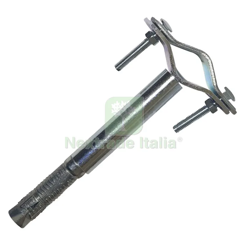 ZANCA AD ESPANSIONE PER PALO ANTENNA cm 15,5 - ancoraggio 25 > 50 mm — Tasselli e ancoraggi — rif. FERX.3092740NLM