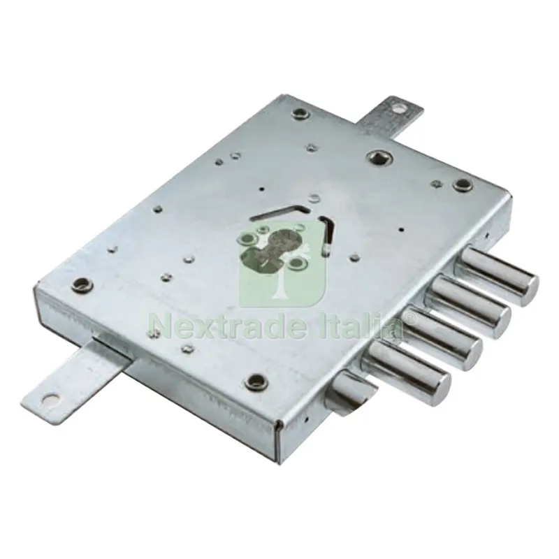 SERRATURA TRIPLICE DA APPLICARE ART. 42 art.42.7 - Dx E 70 mm 152 x 206 codice 3016530 — Serrature e cilindri — rif. FERX.3016530NLM