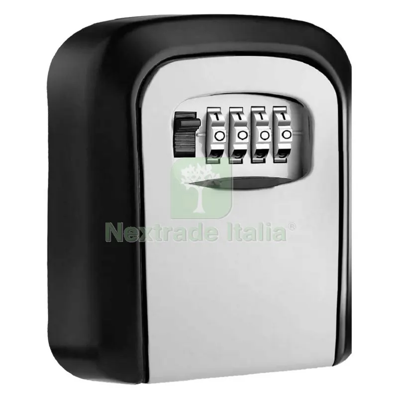 Cassetta Portachiavi con Combinazione 'keybox' cm 10 x 3,5 x h.12 (esterne) — Casalinghi e organizzazione — rif. FERX.3132310NLM Cassetta Portachiavi con Combinazione 'keybox' cm 10 x 3,5 x h.12 (esterne) — Casalinghi e organizzazione — rif. FERX.3132310NLM