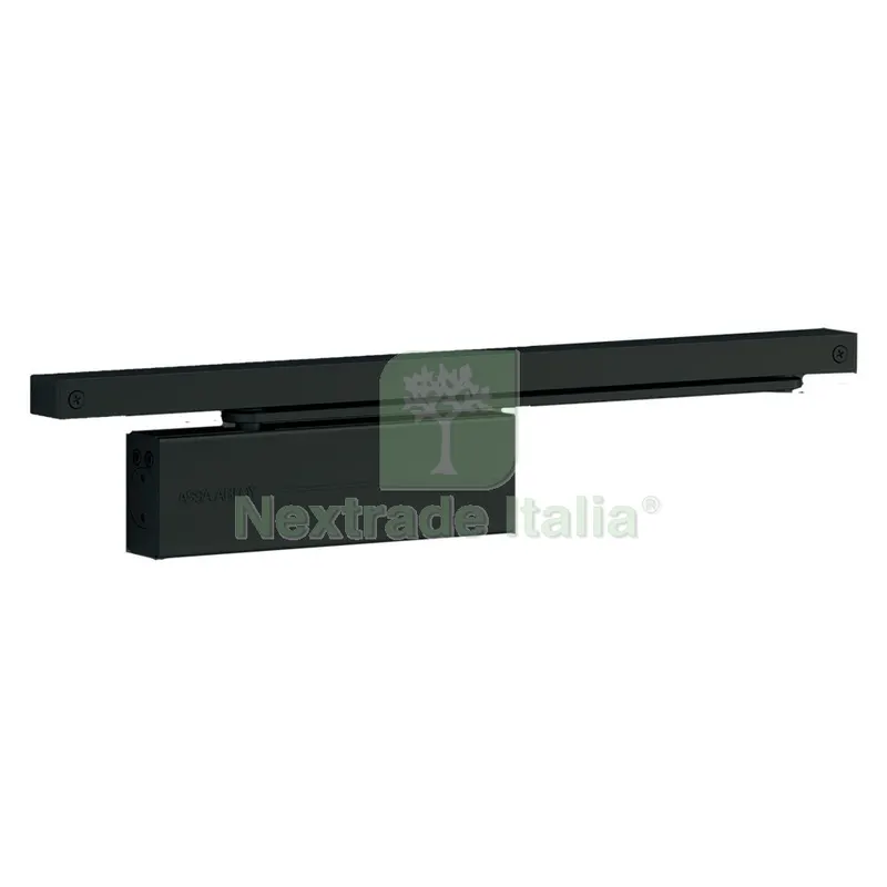 CHIUDIPORTA AEREO 'DC175' COLORE NERO — Ferramenta porte e finestre — rif. FERX.3022210NLM