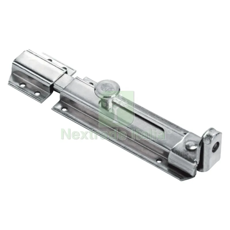 10PZ Catenaccio Porta Lucchetto ART. 750 mm 163 — Lucchetti e catene — rif. FERX.3076242NLM 10PZ Catenaccio Porta Lucchetto ART. 750 mm 163 — Lucchetti e catene — rif. FERX.3076242NLM