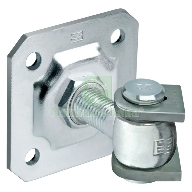 CARDINE CON ALI E PIASTRA ART. 163 M 18 - portata 125 kg — Cerniere e cardini — rif. FERX.3152700NLM