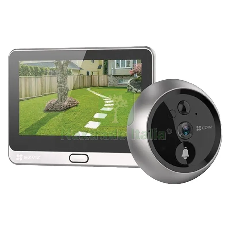 Spioncino Digitale per Porte 'DP2' Ezviz risoluzione 2MP - 1080p / colore argento — Ferramenta porte e finestre — rif. FERX.308690NLM