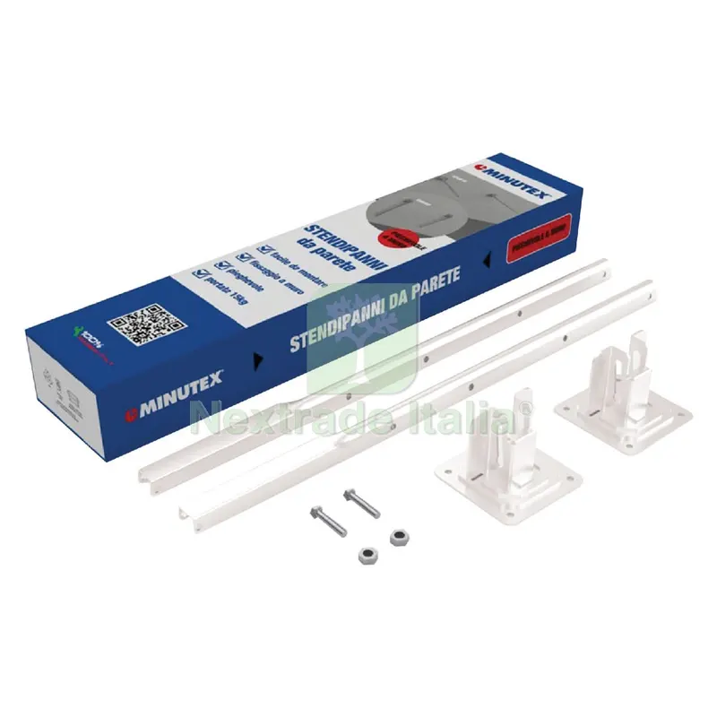 STENDIBIANCHERIA RIBALTABILE DA MURO verniciato bianco — Stendibiancheria e bucato — rif. FERX.3105770NLM STENDIBIANCHERIA RIBALTABILE DA MURO verniciato bianco — Stendibiancheria e bucato — rif. FERX.3105770NLM