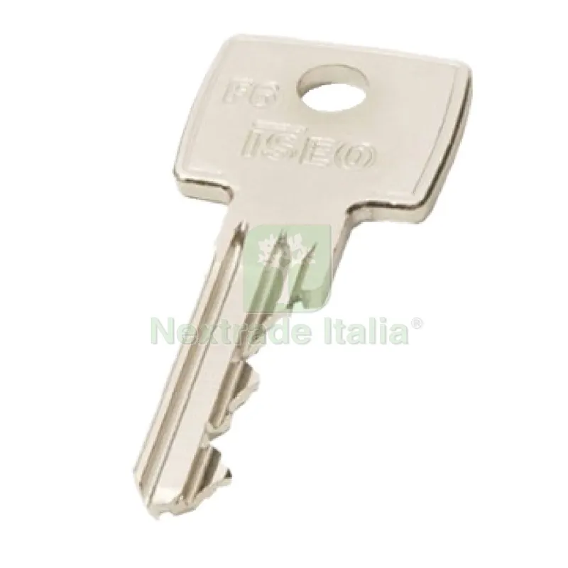 10PZ CHIAVE OTTONE NICHELATO '020609' lunghezza 26,6 mm - 6 spine — Serrature e cilindri — rif. FERX.3022490NLM 10PZ CHIAVE OTTONE NICHELATO '020609' lunghezza 26,6 mm - 6 spine — Serrature e cilindri — rif. FERX.3022490NLM