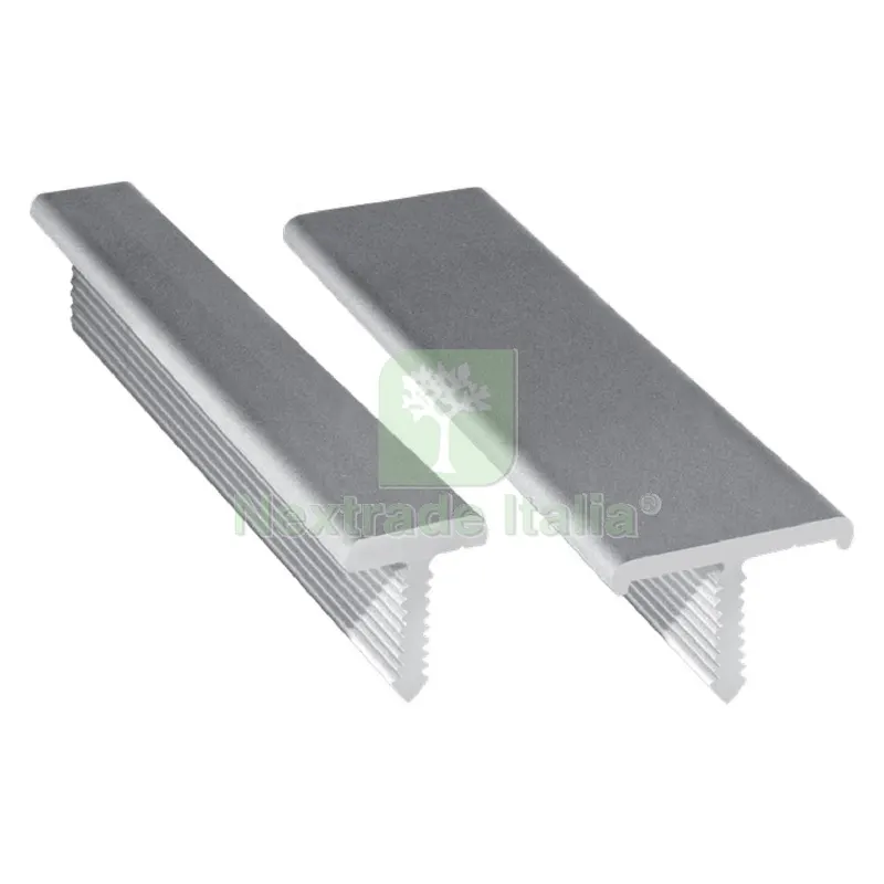 5PZ PROFILO A 'T' mm 10 x 10 x 2 - mt 2,5 lucido — Isolanti e reti — rif. FERX.1031640NLM