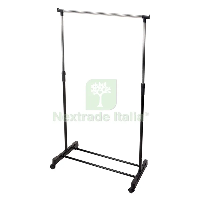 APPENDIABITO SINGOLO 'STORAGE' cm 80 x 43 x h 90>165 - nero — Casalinghi e organizzazione — rif. FERX.6130011NLM