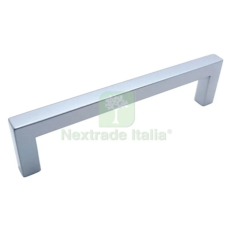 5PZ Maniglia per Mobili 'UU86' interasse 128 mm - lunghezza 138 mm — Ferramenta per legno e mobili — rif. FERX.3350940NLM 5PZ Maniglia per Mobili 'UU86' interasse 128 mm - lunghezza 138 mm — Ferramenta per legno e mobili — rif. FERX.3350940NLM