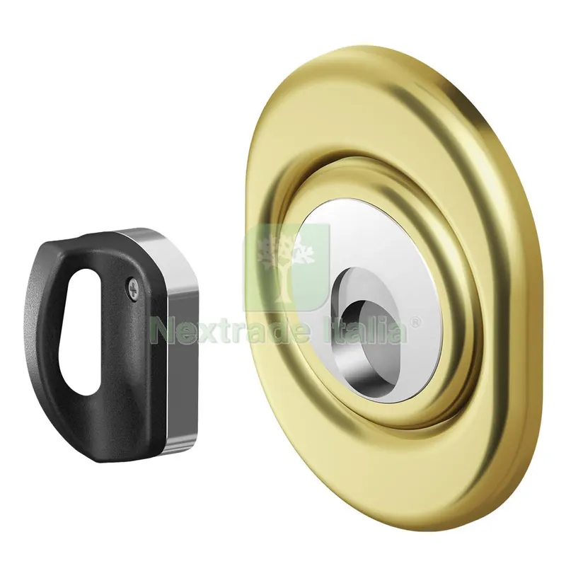 DEFENDER MAGNETICO PER SERRATURE 'MR 500F' inox ottone lucido — Serrature e cilindri — rif. FERX.3019340NLM DEFENDER MAGNETICO PER SERRATURE 'MR 500F' inox ottone lucido — Serrature e cilindri — rif. FERX.3019340NLM