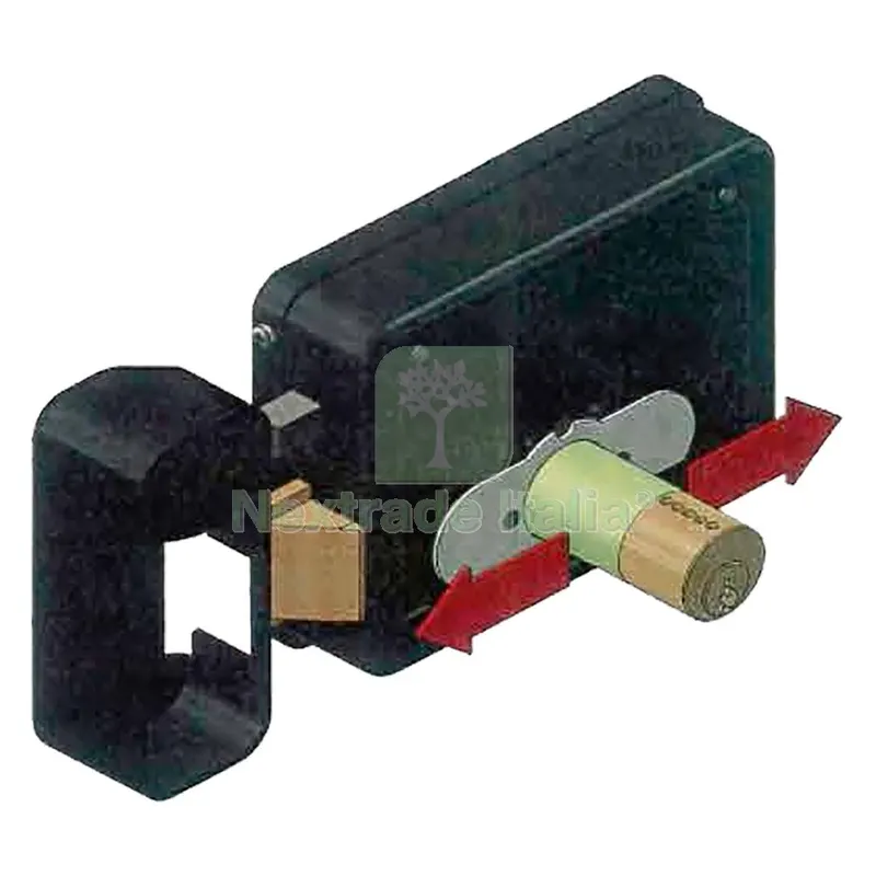Serratura Elettrica da Applicare per Ferro ART. 2449 sinistra - zincata — Serrature e cilindri — rif. FERX.3011282NLM