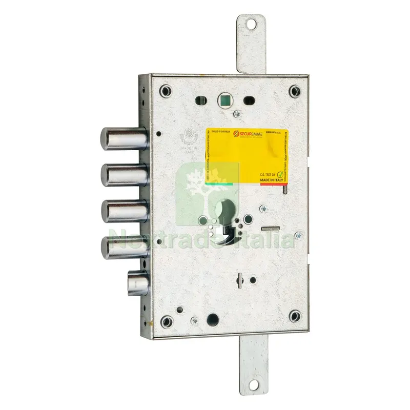 SERRATURA DA APPLICARE TRIPLICE PER PORTE BLINDATE '265' interasse pistoni 28 mm - E63 SX — Serrature e cilindri — rif. FERX.3201100NLM SERRATURA DA APPLICARE TRIPLICE PER PORTE BLINDATE '265' interasse pistoni 28 mm - E63 SX — Serrature e cilindri — rif. FERX.3201100NLM