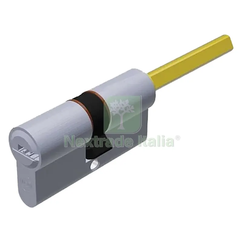 Cilindro Profilato per Pomolo Serie 'EVO K1' mm 25+10+25 = 60 (30+30) cromo satinato — Serrature e cilindri — rif. FERX.3024700NLM Cilindro Profilato per Pomolo Serie 'EVO K1' mm 25+10+25 = 60 (30+30) cromo satinato — Serrature e cilindri — rif. FERX.3024700NLM