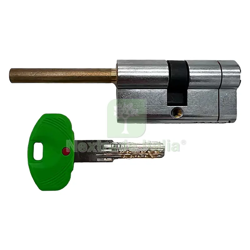 Cilindro Profilato per Pomolo Serie 'EVO K22' mm 26+10+46 = 82 (31+51) cromo satinato — Serrature e cilindri — rif. FERX.3024744NLM Cilindro Profilato per Pomolo Serie 'EVO K22' mm 26+10+46 = 82 (31+51) cromo satinato — Serrature e cilindri — rif. FERX.3024744NLM