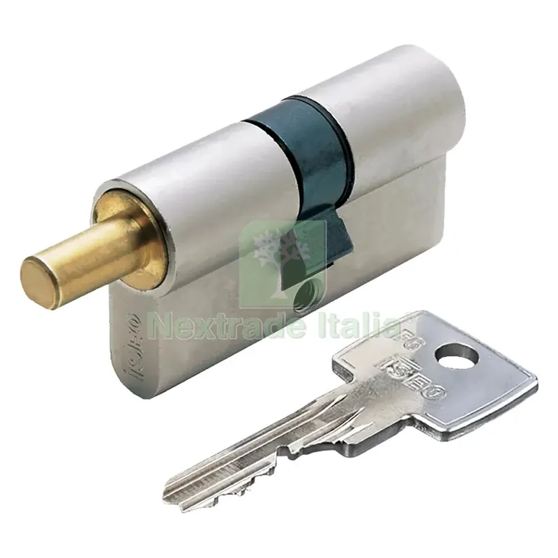 Cilindro Sagomato per Pomolo 'R6 Extra S' mm 30+10+30 = 70 nichelato (35+35) — Serrature e cilindri — rif. FERX.3021559NLM
