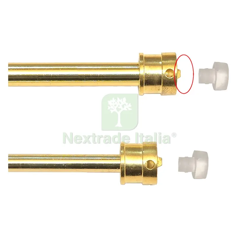 10COPPIE STANGHETTA A MOLLA 'ONLY ONE' UNIVERSALE cm. 37/63 - oro — Casalinghi e organizzazione — rif. FERX.3143982NLM
