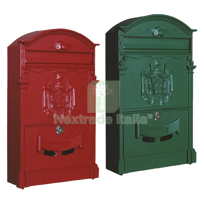 CASSETTA POSTALE 'CAMELIA' cm 25,5 x 9 x H.41 - rosso fuoco — Casalinghi e organizzazione — rif. FERX.313031NLM CASSETTA POSTALE 'CAMELIA' cm 25,5 x 9 x H.41 - rosso fuoco — Casalinghi e organizzazione — rif. FERX.313031NLM