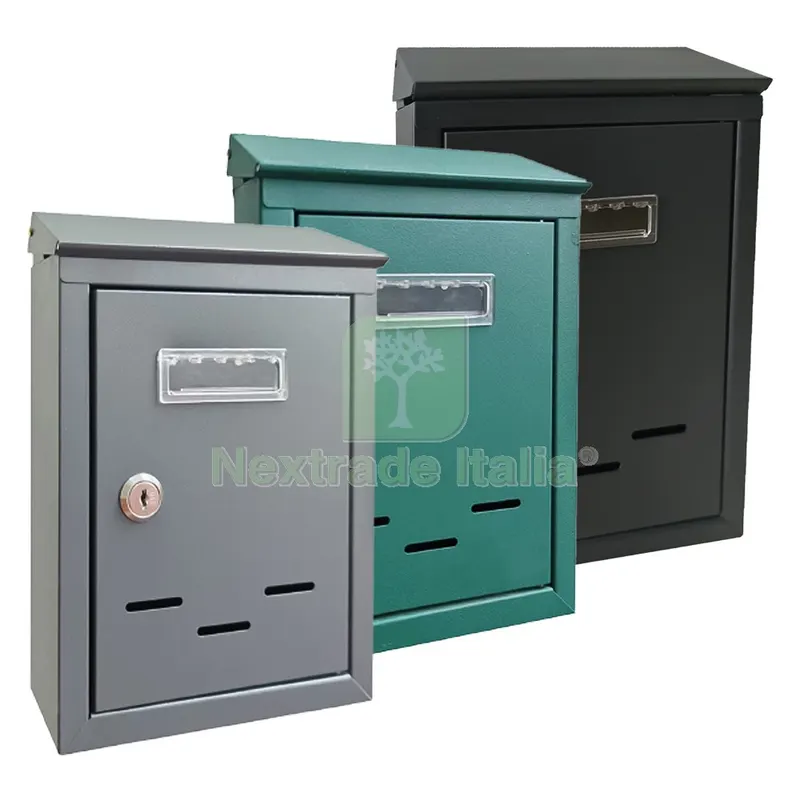 CASSETTA POSTALE 'MAGNOLIA SMALL' cm 18x6x H.26 - verde — Casalinghi e organizzazione — rif. FERX.313039NLM CASSETTA POSTALE 'MAGNOLIA SMALL' cm 18x6x H.26 - verde — Casalinghi e organizzazione — rif. FERX.313039NLM