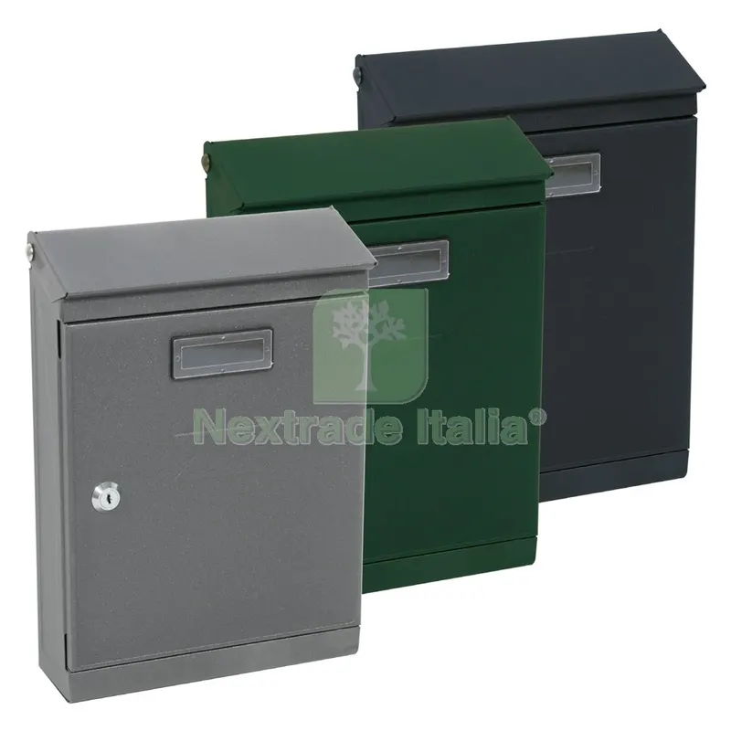 CASSETTA POSTALE 'GARDENIA' cm 23x85x h 32 - grigio argento — Casalinghi e organizzazione — rif. FERX.313058NLM CASSETTA POSTALE 'GARDENIA' cm 23x85x h 32 - grigio argento — Casalinghi e organizzazione — rif. FERX.313058NLM