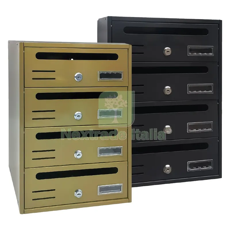 CASSETTA POSTALE 4 posti - bronzo - cm. 30,2x17,5x H. 42,5 — Casalinghi e organizzazione — rif. FERX.313093NLM CASSETTA POSTALE 4 posti - bronzo - cm. 30,2x17,5x H. 42,5 — Casalinghi e organizzazione — rif. FERX.313093NLM