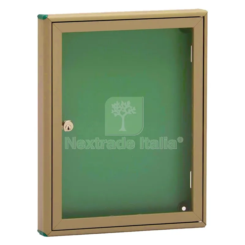 Bacheca Porta Avvisi 1 Foglio cm 29x5x h.37 - bronzo — Casalinghi e organizzazione — rif. FERX.313106NLM Bacheca Porta Avvisi 1 Foglio cm 29x5x h.37 - bronzo — Casalinghi e organizzazione — rif. FERX.313106NLM