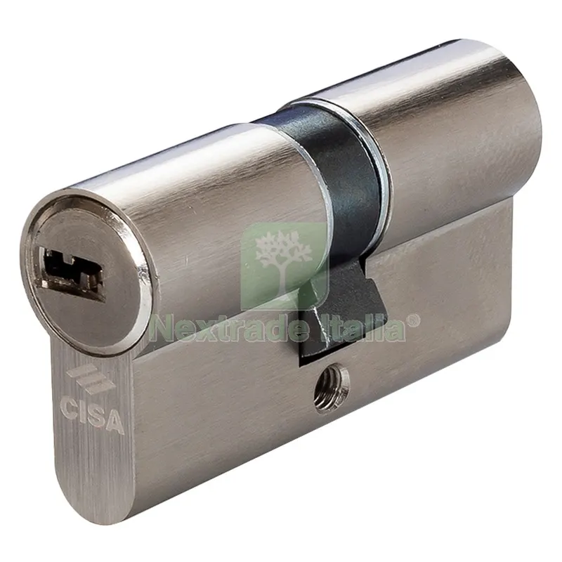 CILINDRO PROFILATO DOPPIO 'ASIX P8 PRO' mm 49,5+49,5 = 99 (50/50) — Serrature e cilindri — rif. FERX.3023830NLM CILINDRO PROFILATO DOPPIO 'ASIX P8 PRO' mm 49,5+49,5 = 99 (50/50) — Serrature e cilindri — rif. FERX.3023830NLM