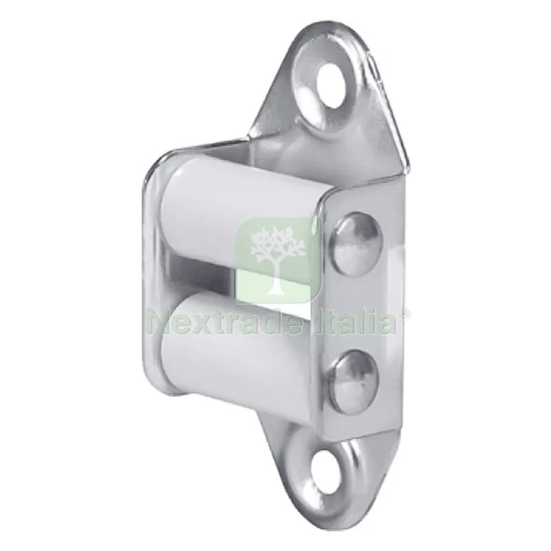 50PZ RULLO GUIDA CINGHIA verticale - rulli nylon - bianca — Adesivi e sigillanti — rif. FERX.308854NLM 50PZ RULLO GUIDA CINGHIA verticale - rulli nylon - bianca — Adesivi e sigillanti — rif. FERX.308854NLM