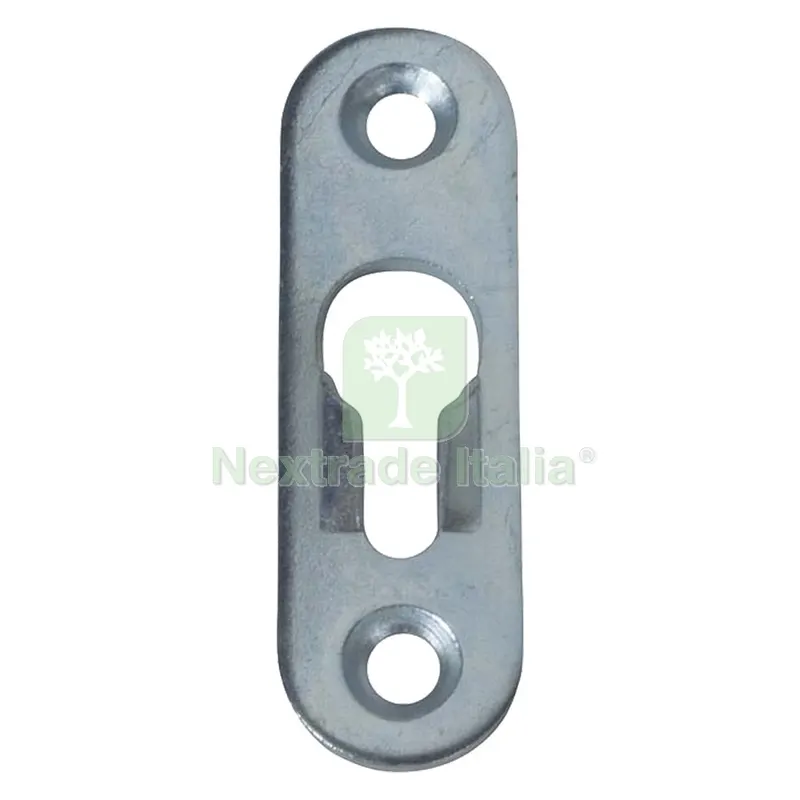 Attaccaglie con Asola foro Ø 4,5mm - sp. 2 mm - cf. 100 pz — Ferramenta per legno e mobili — rif. FERX.309542NLM