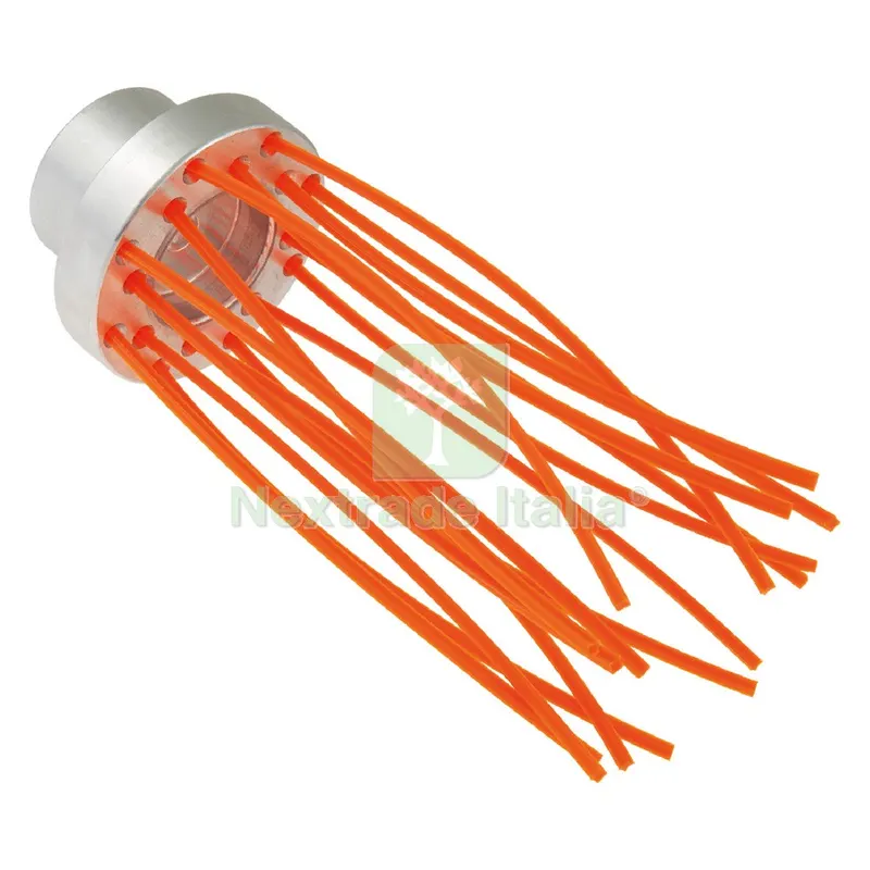 Spazzola Multifilo Supporto Alluminio ''brush'' 16 fili - ø80 mm — Attrezzi da giardino — rif. FERX.6108195NLM