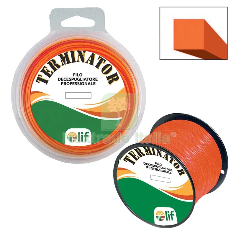 FILO PROFESSIONALE 'TERMINATOR' mm 3 mt 180 (in rocchetto) — Attrezzi da giardino — rif. FERX.6208170NLM