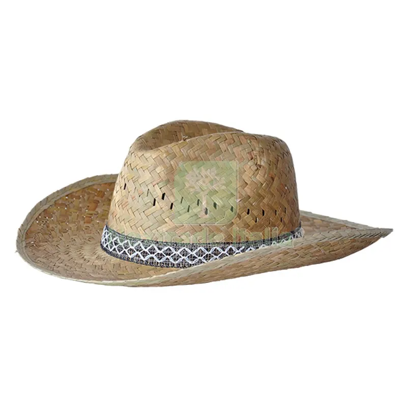 12PZ CAPPELLO IN PAGLIA 'COWBOY' taglia 56 — Scarichi e sifoni — rif. FERX.620103NLM