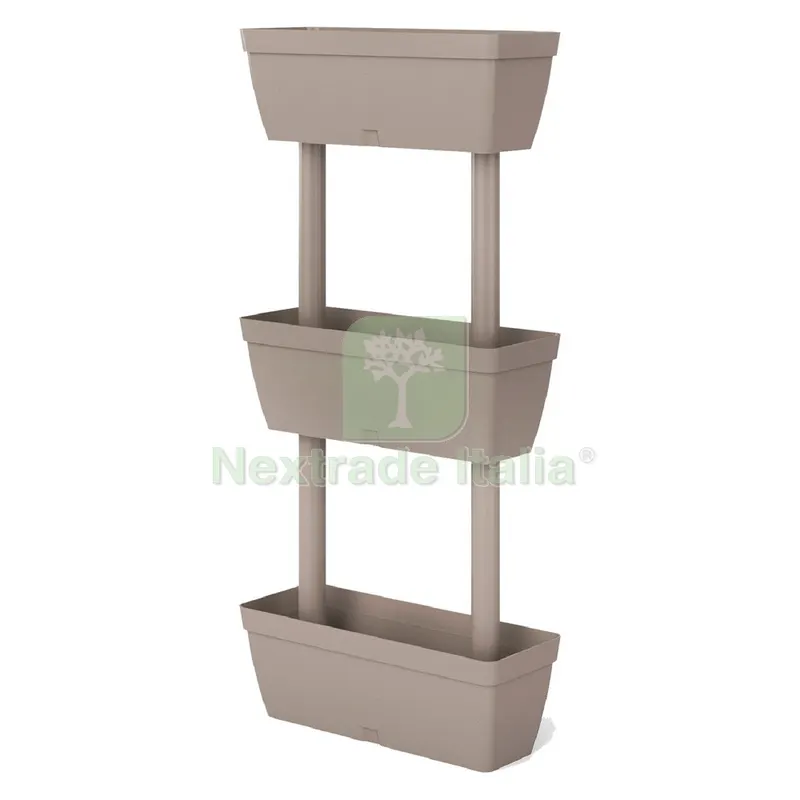 KIT FIORIERE VERTICALI kit 3 pz - colore grigio — Vasi e fioriere — rif. FERX.612790NLM