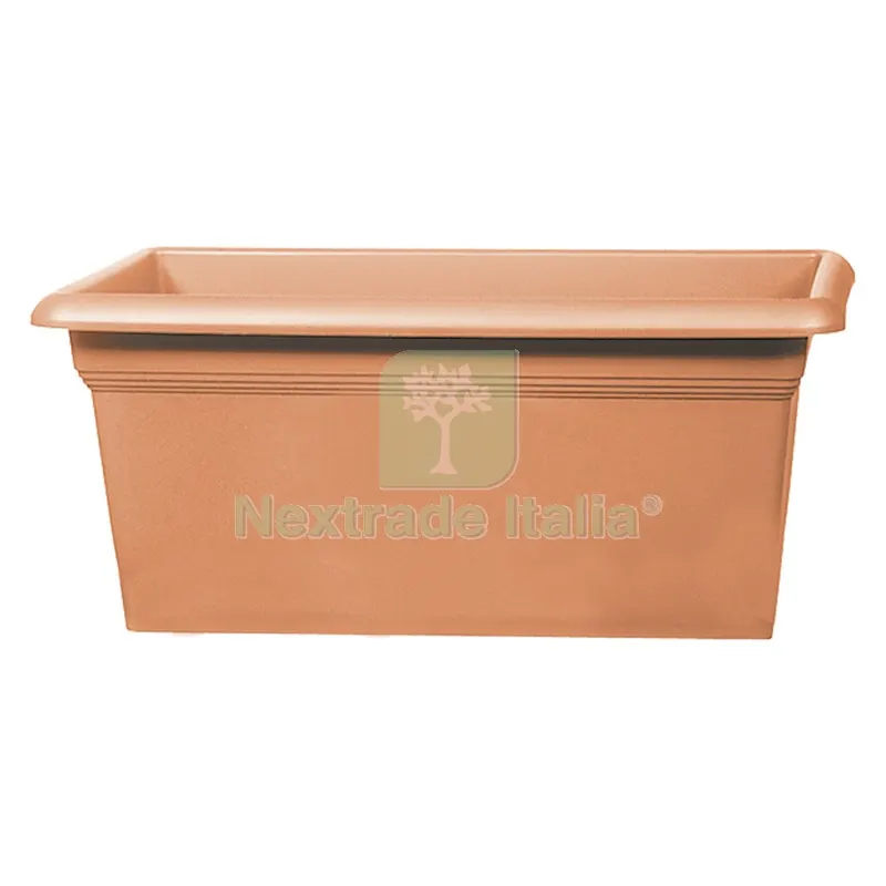 FIORIERA RETTANGOLARE 'MAXI' cm 80 x 35 x 33 LT. 50 — Vasi e fioriere — rif. FERX.612752NLM FIORIERA RETTANGOLARE 'MAXI' cm 80 x 35 x 33 LT. 50 — Vasi e fioriere — rif. FERX.612752NLM