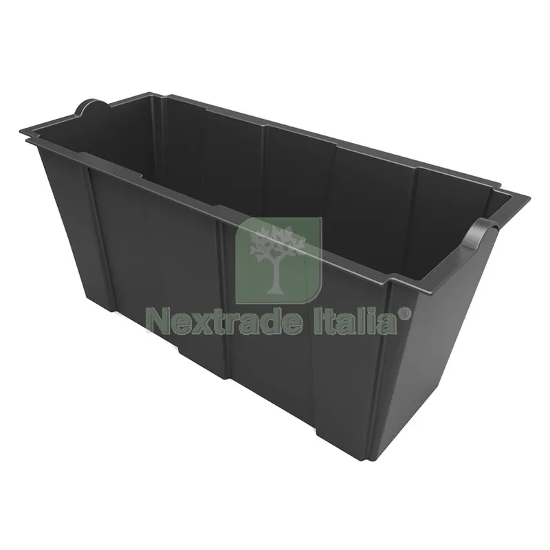 Vaso Rettangolare Interno per Fioriera 'SEPARE'/AR 79 x 35 x h 37 cm lt.63 - antracite — Vasi e fioriere — rif. FERX.6125065NLM Vaso Rettangolare Interno per Fioriera 'SEPARE'/AR 79 x 35 x h 37 cm lt.63 - antracite — Vasi e fioriere — rif. FERX.6125065NLM