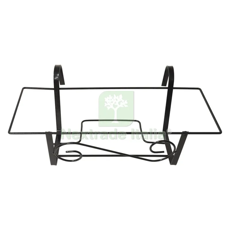 6PZ Portafioriera per Balcone cm 40 — Vasi e fioriere — rif. FERX.612550NLM