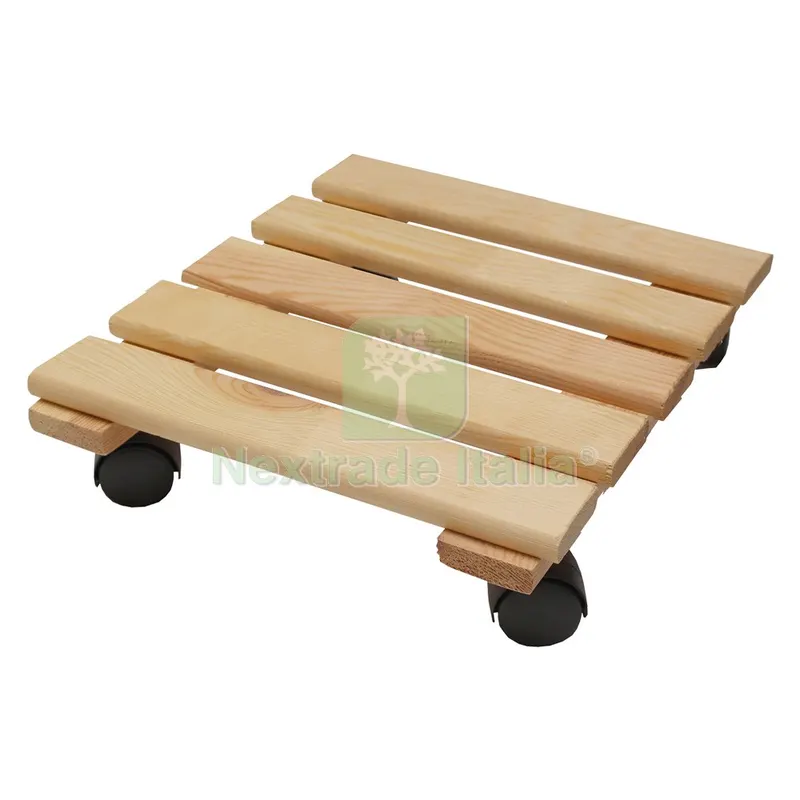 PEDANA SOTTOVASO IN LEGNO cm. 30 x 30 colore naturale — Vasi e fioriere — rif. FERX.6128550NLM PEDANA SOTTOVASO IN LEGNO cm. 30 x 30 colore naturale — Vasi e fioriere — rif. FERX.6128550NLM