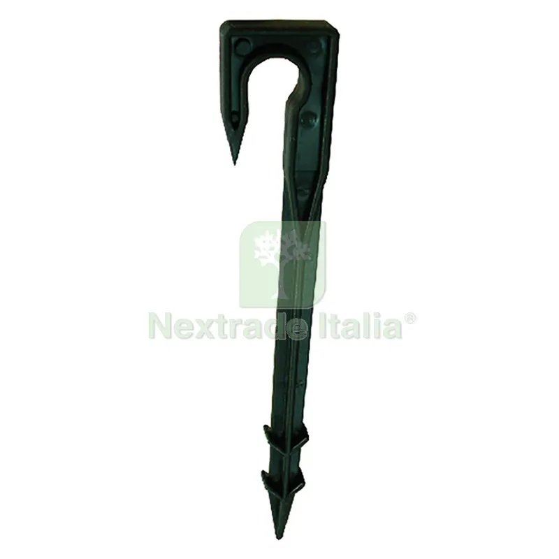 100PZ PICCHETTO FERMATUBO PER ALA GOCCIOLANTE ø 16 codice 6153389 — Irrigazione — rif. FERX.6153389NLM 100PZ PICCHETTO FERMATUBO PER ALA GOCCIOLANTE ø 16 codice 6153389 — Irrigazione — rif. FERX.6153389NLM