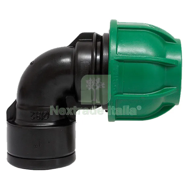10PZ GOMITO A 90° CON DERIVAZIONE FEMMINA ø32 x 1 - PN 10 — Tubi e raccordi — rif. FERX.2014118NLM 10PZ GOMITO A 90° CON DERIVAZIONE FEMMINA ø32 x 1 - PN 10 — Tubi e raccordi — rif. FERX.2014118NLM