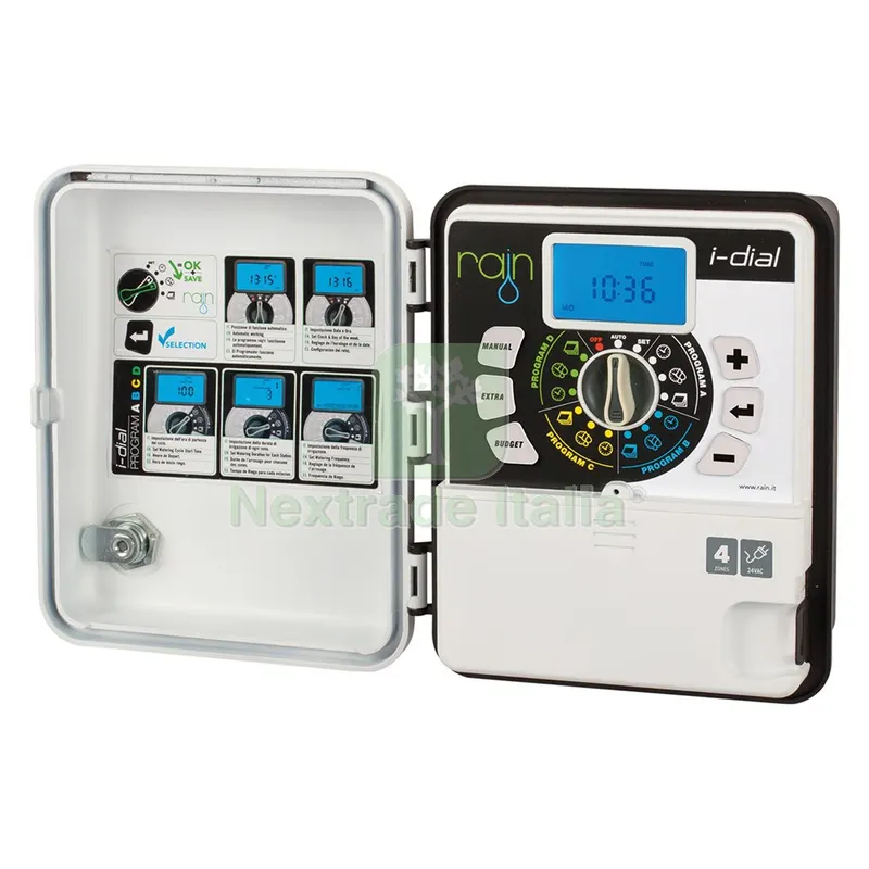 CENTRALINA RAIN 'I-DIAL' 4 stazioni - 24 volt — Irrigazione — rif. FERX.6119910NLM