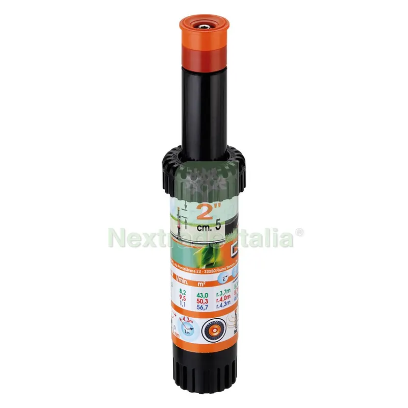 IRRIGATORE POP-UP STATICO 'GETTO' Art.90055 getto 180° - alzo cm 10 — Irrigazione — rif. FERX.6155654NLM