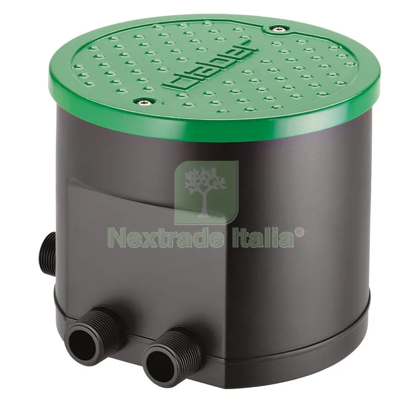 POZZETTO CIRCOLARE CON PROGRAMMATORE ''HYDRO 4'' Art. 90829 - ø20 / h.15,3 cm — Scarichi e sifoni — rif. FERX.6155800NLM