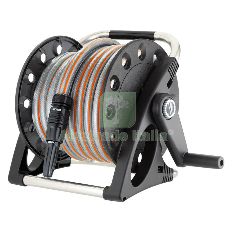 AVVOLGITUBO CON ACCESSORI 'AQUAPONY KIT' Art. 8884 - mm 255 x 420 x h.286 — Tubi e raccordi — rif. FERX.6155430NLM AVVOLGITUBO CON ACCESSORI 'AQUAPONY KIT' Art. 8884 - mm 255 x 420 x h.286 — Tubi e raccordi — rif. FERX.6155430NLM