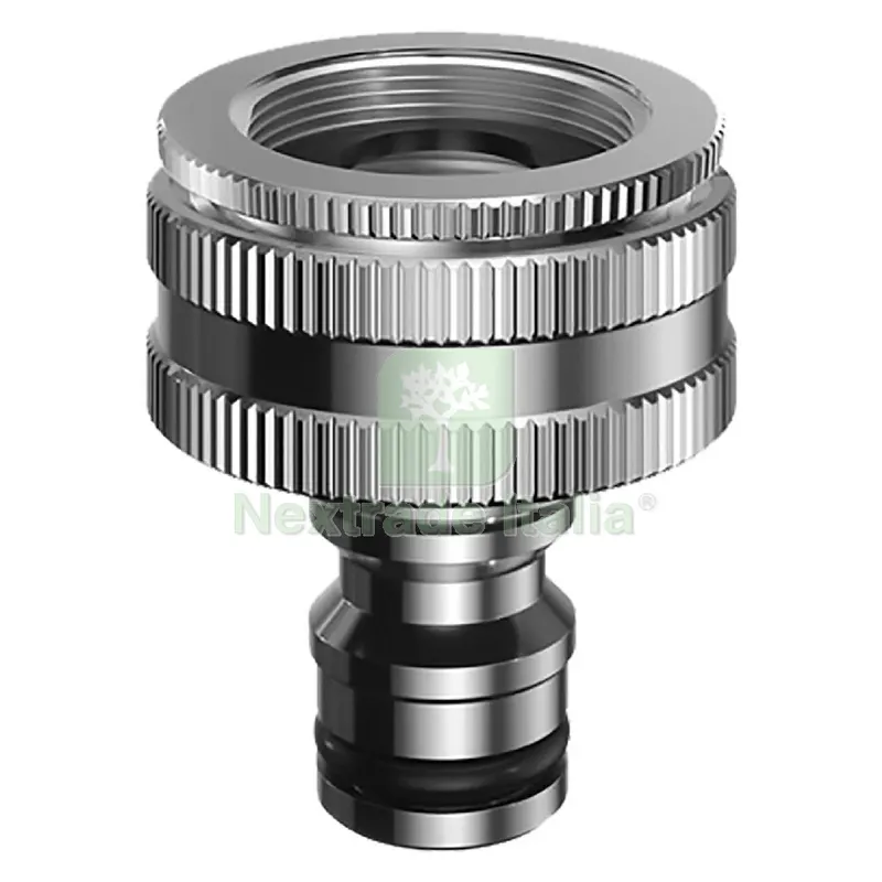 Attacco a Rubinetto in Metallo ART. 9603 -1CON RIDUZ.3/4 Blister — Rubinetti e valvole — rif. FERX.6156190NLM