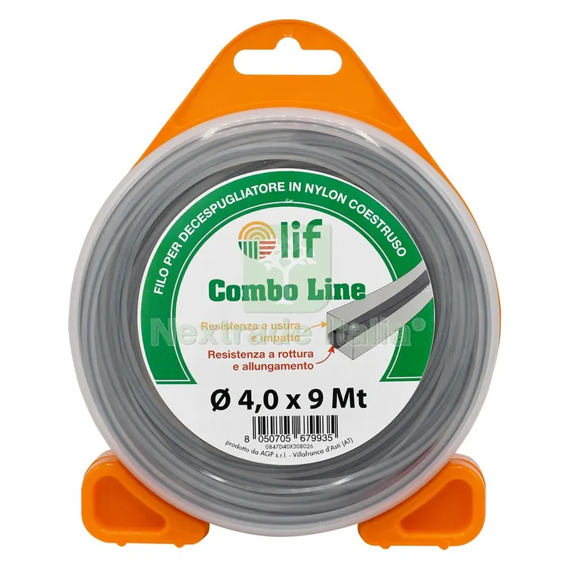 FILO PROFESSIONALE 'MAGIC LINE' quadro mm 4,0 mt 9 — Attrezzi da giardino — rif. FERX.6208162NLM FILO PROFESSIONALE 'MAGIC LINE' quadro mm 4,0 mt 9 — Attrezzi da giardino — rif. FERX.6208162NLM