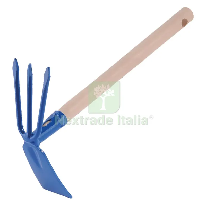 ZAPPETTA QUADRA CON BIDENTE — Attrezzi da giardino — rif. FERX.6102163NLM ZAPPETTA QUADRA CON BIDENTE — Attrezzi da giardino — rif. FERX.6102163NLM